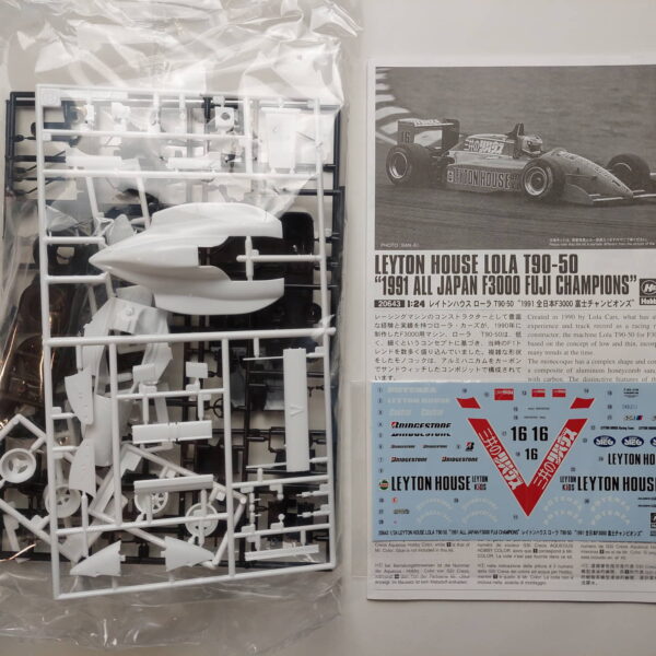 1/24 Leyton House Lola T90-50 1991 All Japan F3000 Fuji Champions Сборная модель Hasegawa 20643