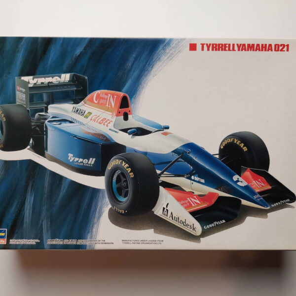 1/24 Tyrrell Yamaha 021 Сборная модель Hasegawa 23111