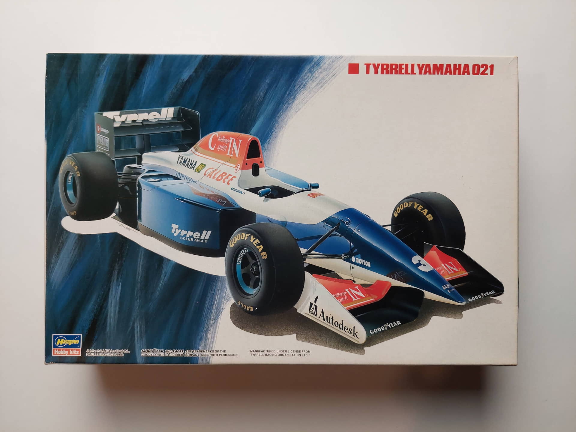 606e656ab4a3e1040fc4556fa9ed9de5.jpg 1/24 Tyrrell Yamaha 021 Сборная модель Hasegawa 23111