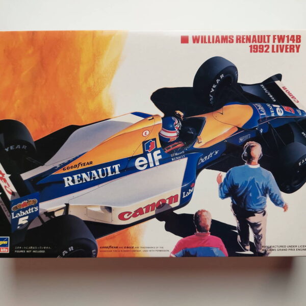 1/24 Williams FW14 1992 Livery Сборная модель Hasegawa 20719