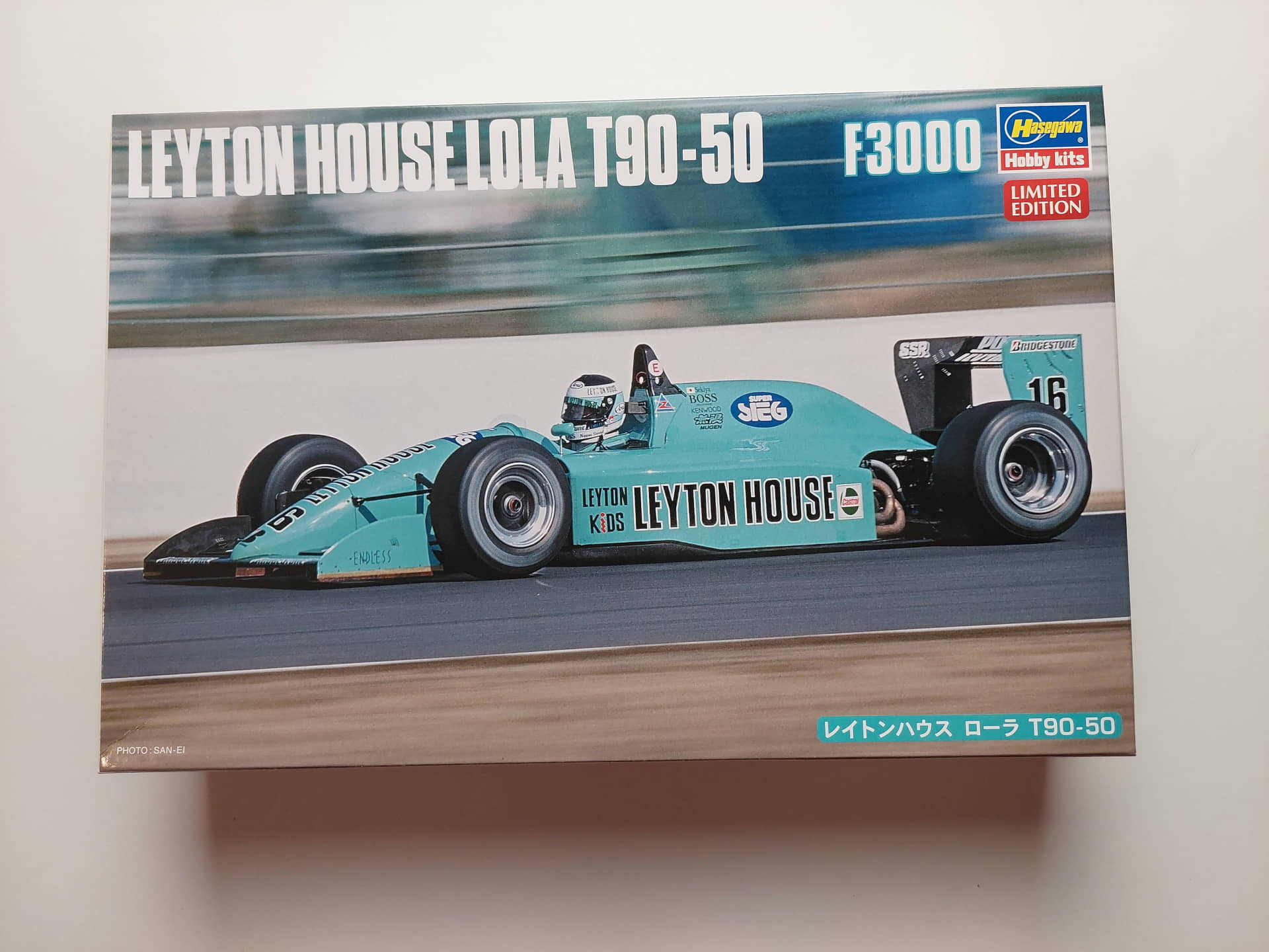 c9b606da56879f4379cb5fe913ac996b.jpg 1/24 Leyton House Lola T90-50 F3000 Сборная модель Hasegawa 20452