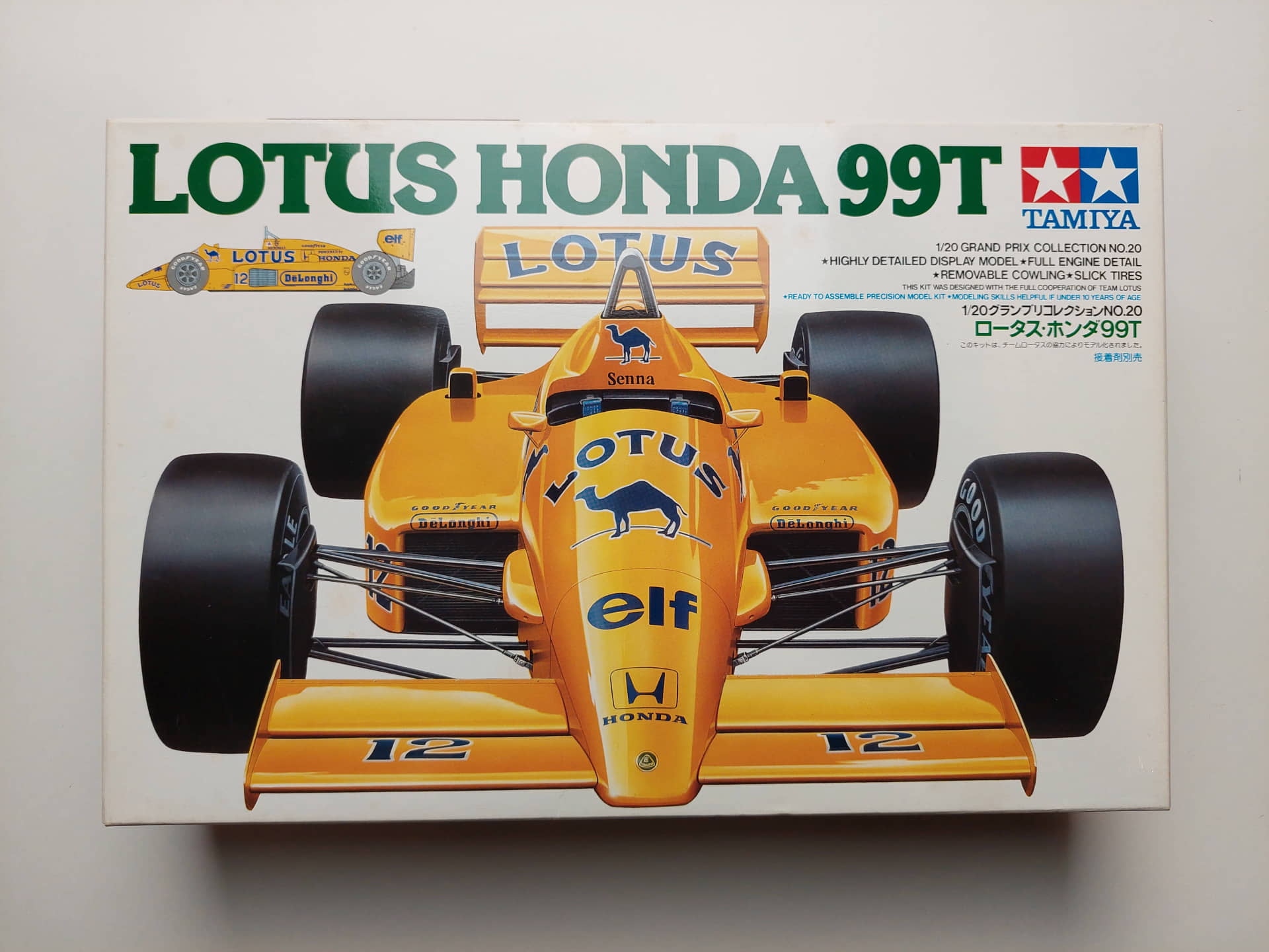 ce4389ac2c58d50b8486a4dd1015745c.jpg 1/20 Lotus Honda 99T Сборная модель Tamiya 2020