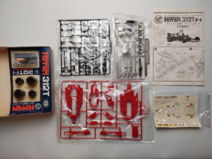 1/24 Ferrari 312T F-1 Сборная модель Marui MT77-W06