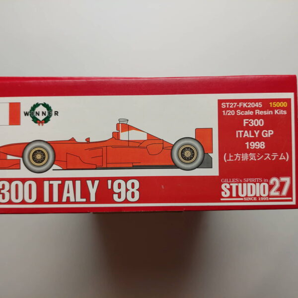 1/20 Ferrari F300 Italy '98 Сборная модель Studio27 ST27-FR2020