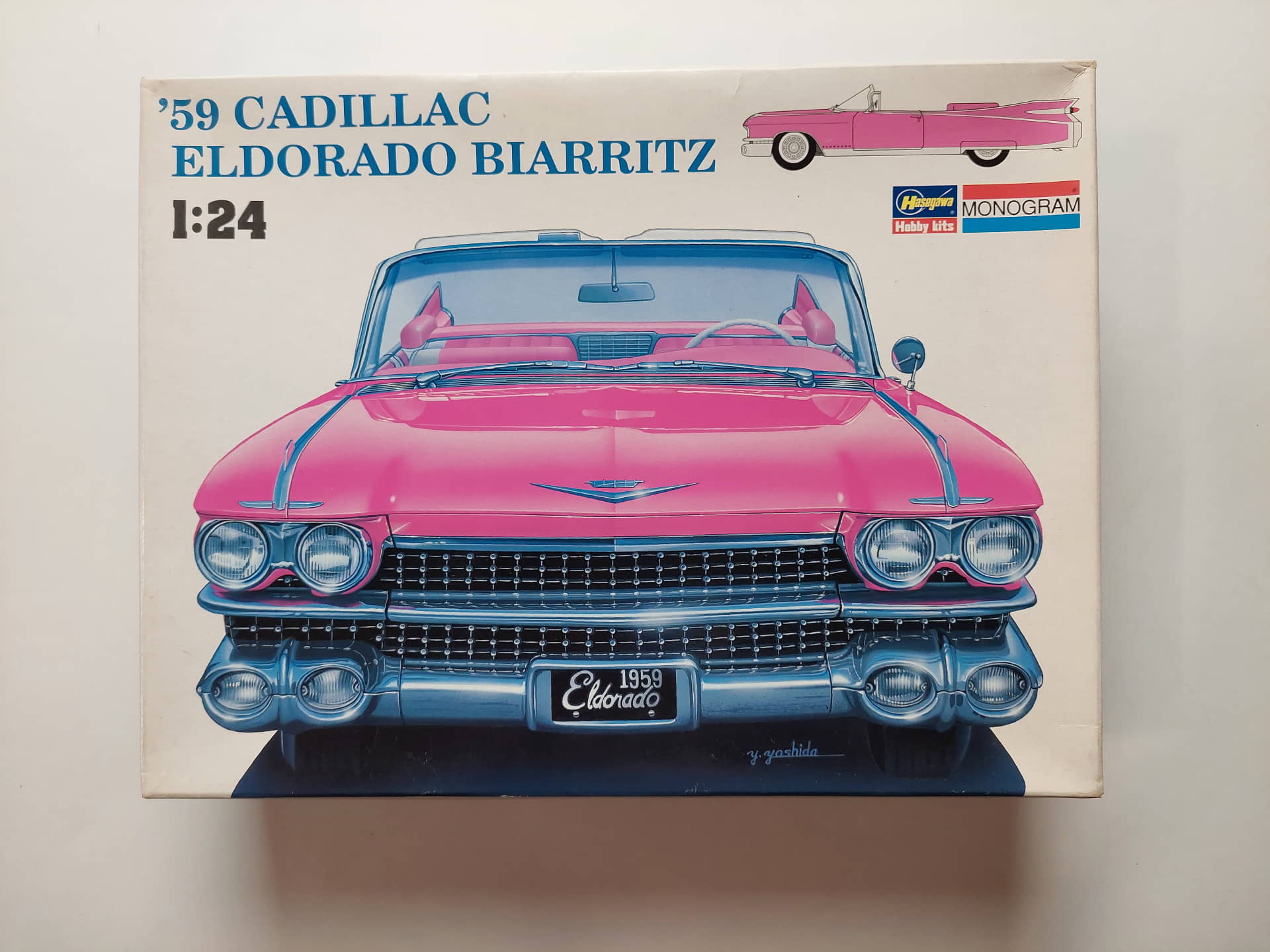 0fb62bceabae4af98e088862810d2c23.jpg 1/25 Cadillac Eldorado Biarritz 1959 Сборная модель Hasegawa Monogram 86051