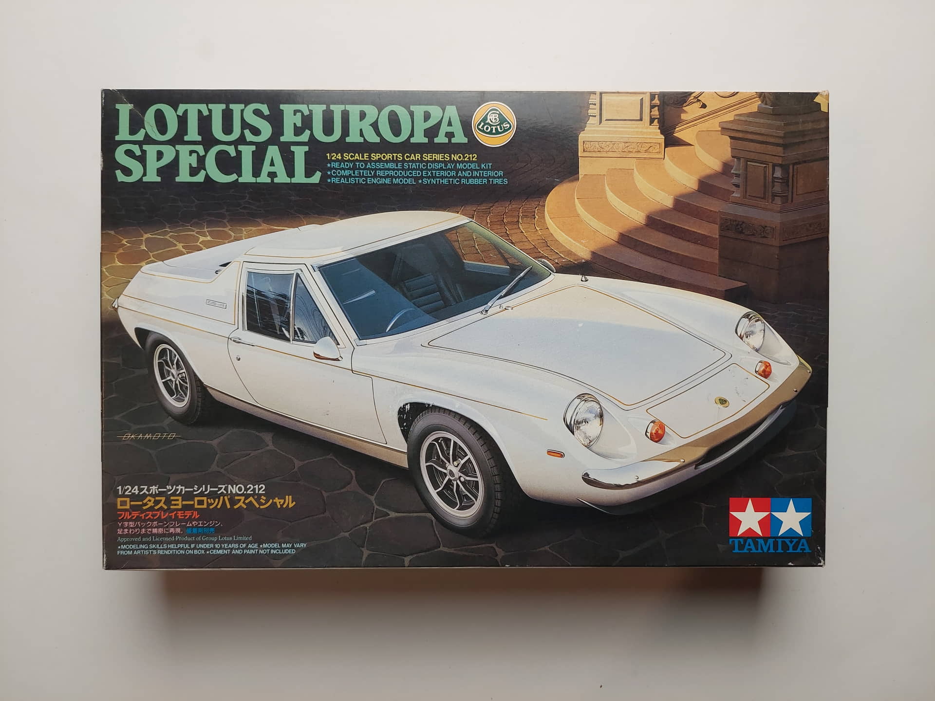 103974b15bf516931b0f281758ad4f94.jpg 1/24 Lotus Europa Special Сборная модель Tamiya 24212