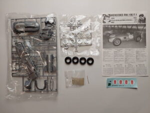 1/24 Mercedes-Benz W196 1955 Champion Сборная модель Protar 219