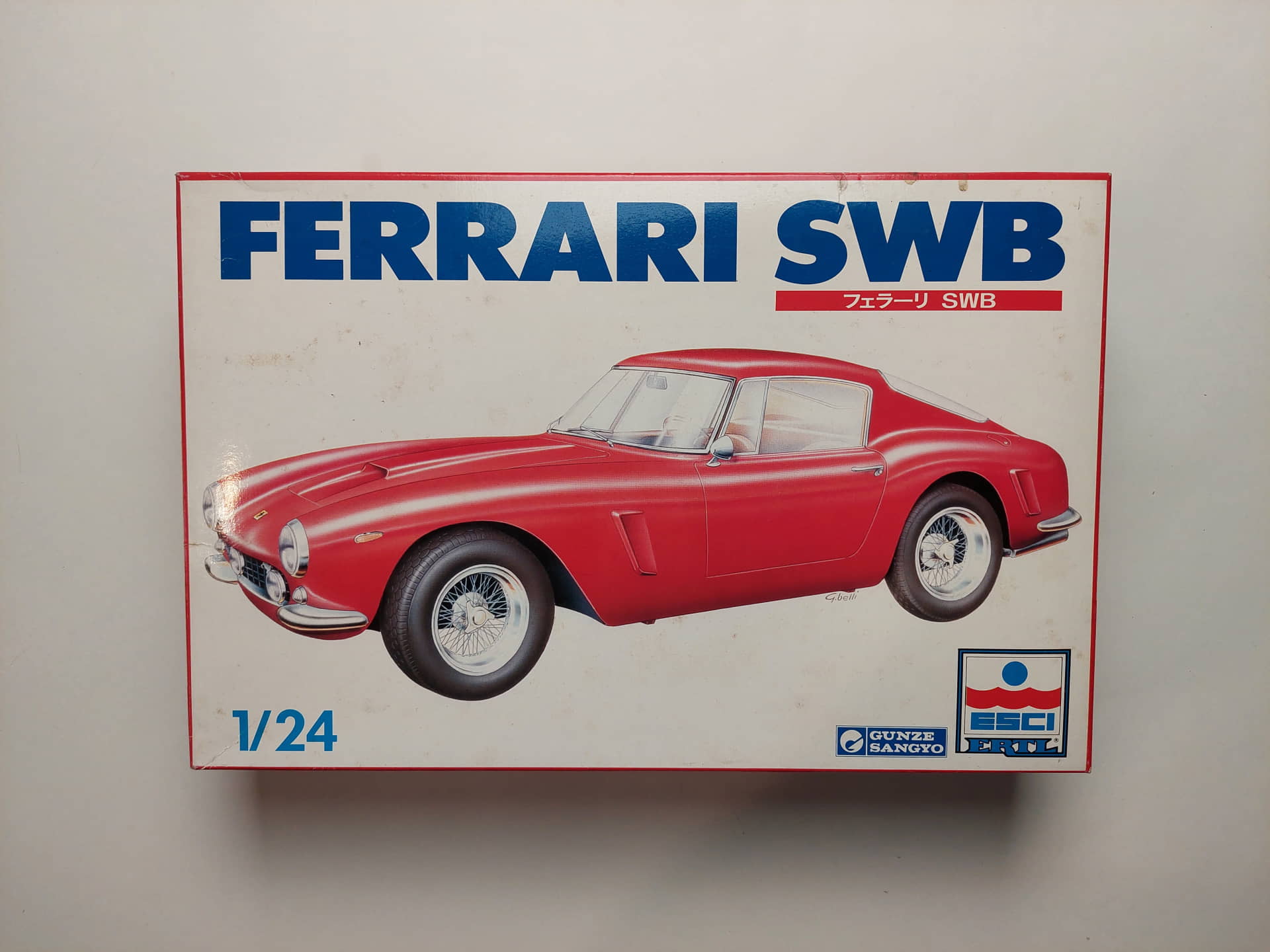 340b2f97b8effa37ebdbd22c3ce00159.jpg 1/24 Ferrari 250 GT SWB Сборная модель ESCI/ERTL 3064