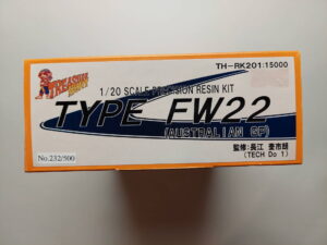 1/20 Williams FW22 Australian GP 2000 Сборная модель Treasure Hunt RK201