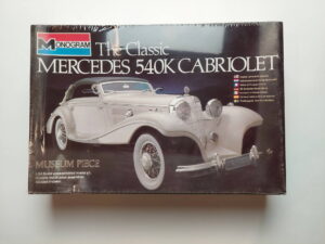 1/24 Mercedes-Benz 540K Cabriolet Сборная модель Monogram 2306