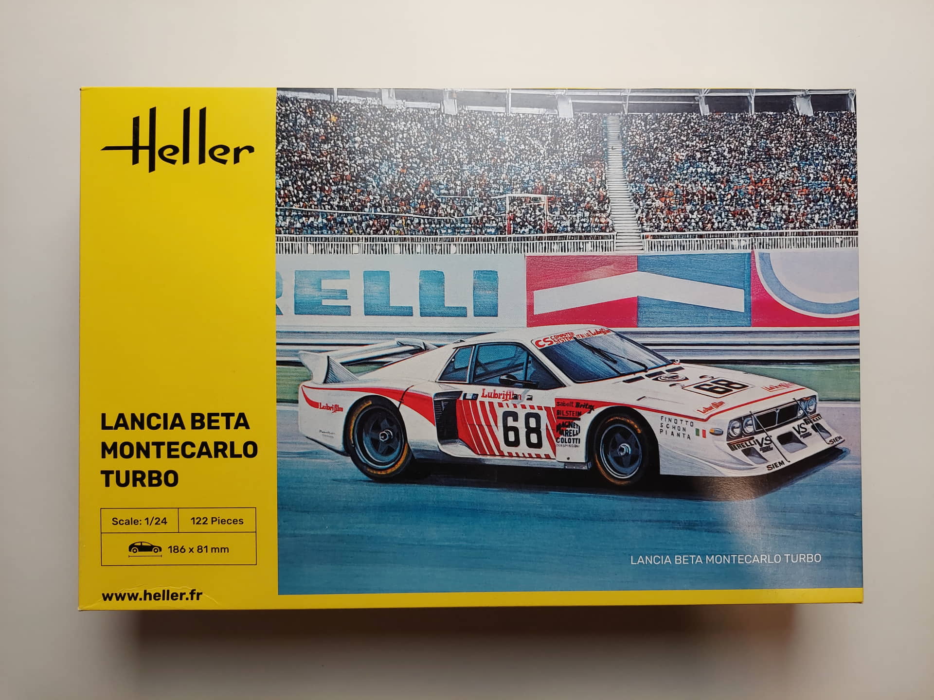 60fe603a40fc66006e6e61766b72d525.jpg 1/24 Lancia Beta Montecarlo Turbo Сборная модель Heller 80741