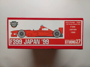 1/20 Ferrari F399 Japan '99 Сборная модель Studio27 ST27-FK2083