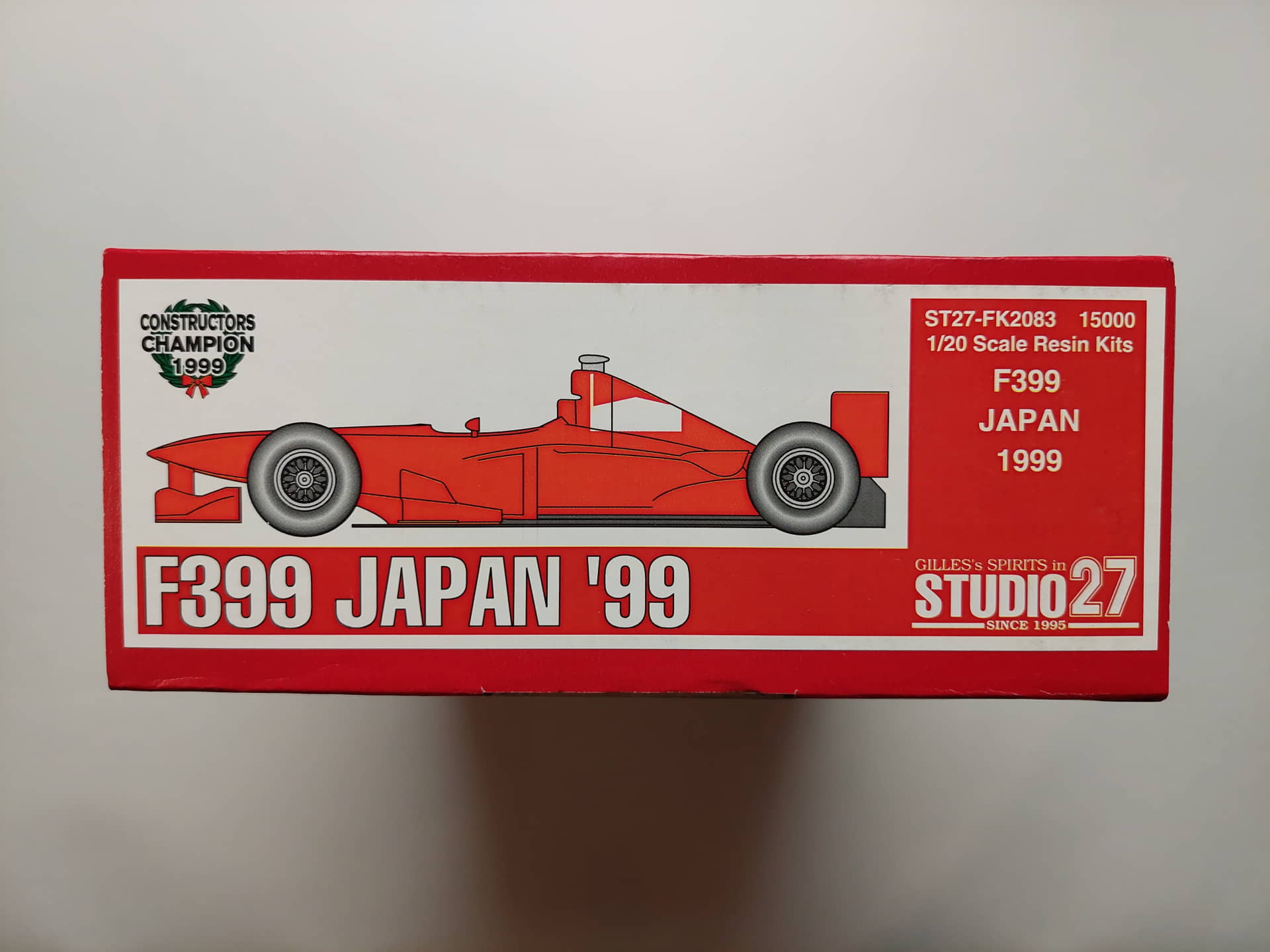 6bb5e9422a14f4c387adea8255c135f6.jpg 1/20 Ferrari F399 Japan '99 Сборная модель Studio27 ST27-FK2083