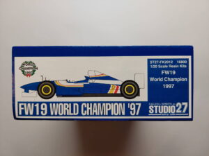 1/20 FW19 World Champion '97 Сборная модель Studio27 ST27-FK20212