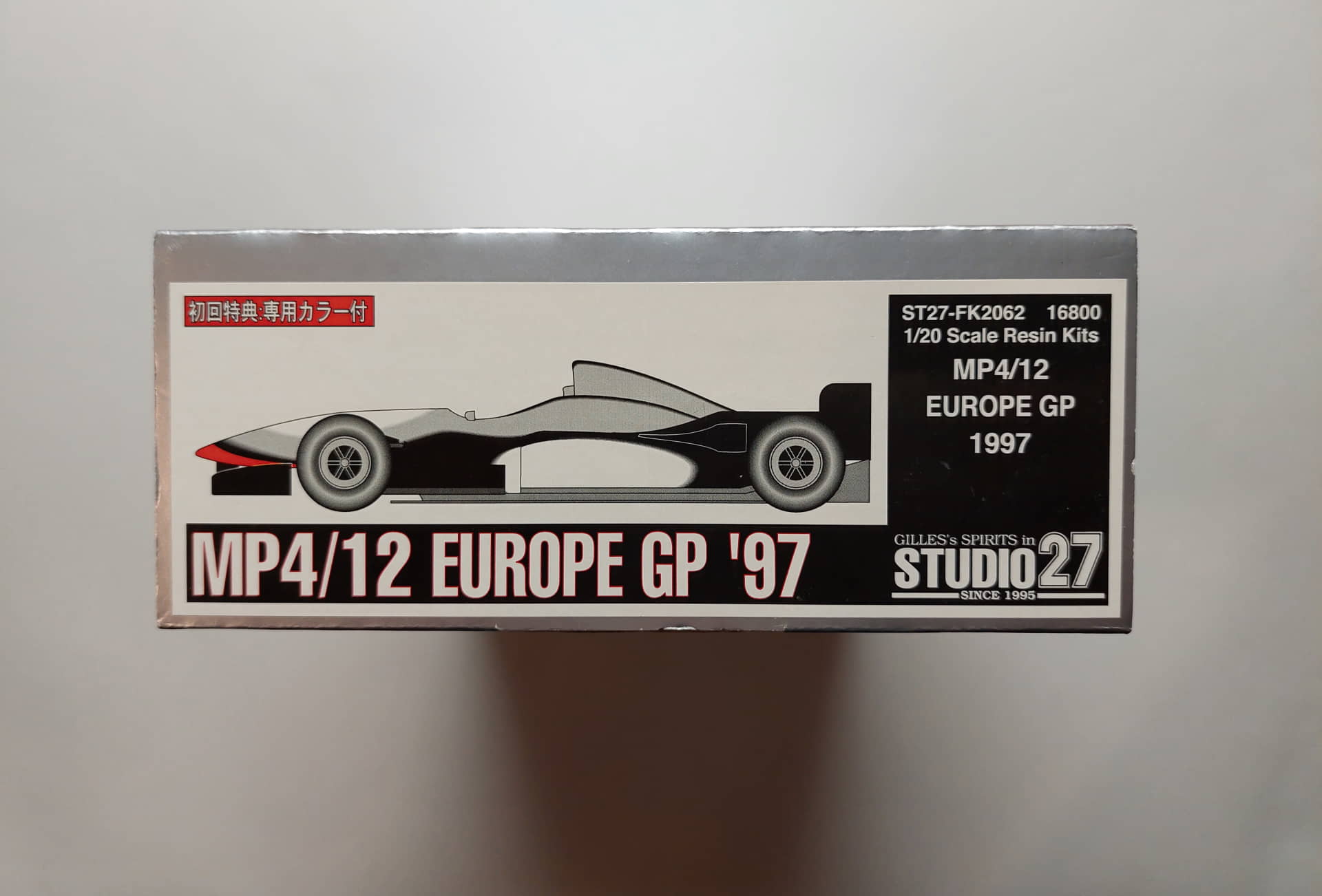 818f4b60095c43b006ed9b7c72e4df18.jpg 1/20 McLaren MP4/12 Europe GP '97 Сборная модель Studio27 ST27-FK2062