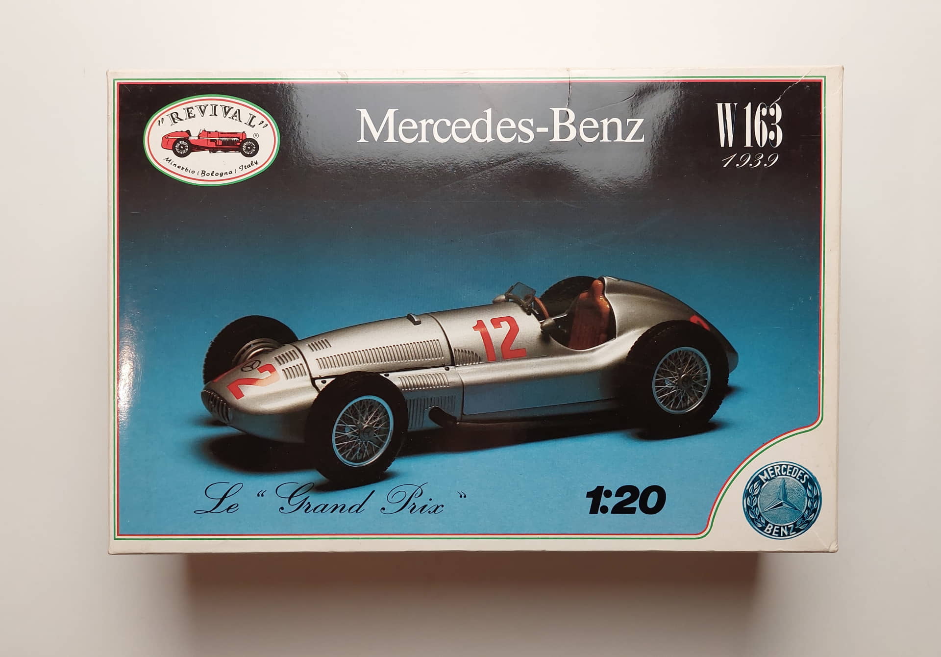 a0e9b53b8986fd6ca538e0a832e36c2d.jpg 1/20 Mercedes-Benz W163 1939 Сборная модель Revival 77101/P