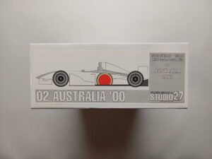1/20 BAR Honda 002 Australia 2000 Сборная модель Studio27 ST27-FK2088