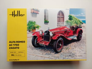 1/24 Alfa Romeo 6C 1750 Zagato Сборная модель Heller 80715