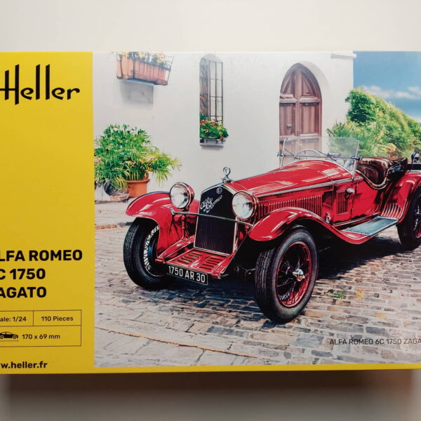 1/24 Alfa Romeo 6C 1750 Zagato Сборная модель Heller 80715
