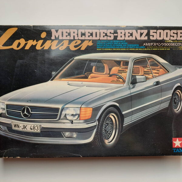 1/24 Mercedes-Benz 500 SEC Lorinser Сборная модель Tamiya 24037