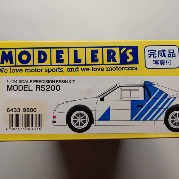 1/24 Ford RS200 '86 RAC Rally Сборная модель Modeler's 6433