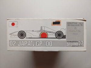 1/20 BAR Honda 002 Japan 2000 Сборная модель Studio27 ST27-FK2095