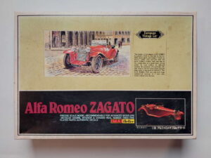 1/24 Alfa Romeo 6C 1750 Zagato Сборная модель IMAI Heller B-1506-2000