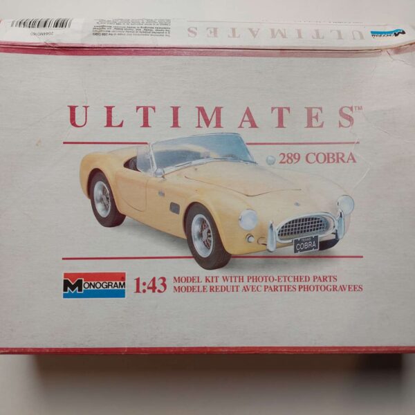 1/43 Shelby AC Cobra 289 Ultimates Сборная модель Monogram 2044