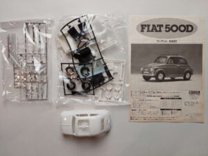 1/24 Fiat 500D Сборная модель Gunze Sangyo G-181