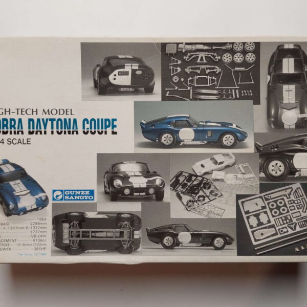 1/24 Shelby Cobra Daytona Coupe HIGH-TECH MODEL Сборная модель Gunze Sangyo G-512:4500