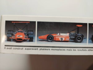 1/24 McLaren M7A Сборная модель Union MC62-1800