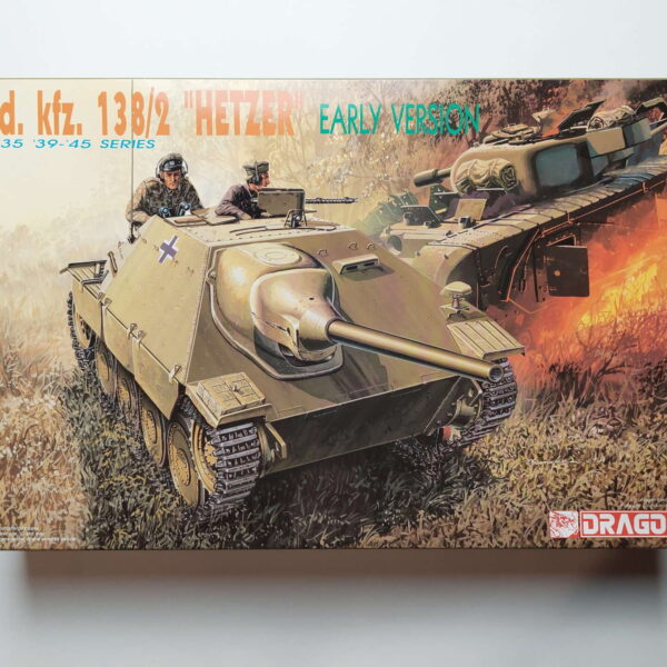 1/35 Jagdpanzer 38(t) Sd. Kfz. 138/2 "Hetzer" Early Version Сборная модель Dragon 6030