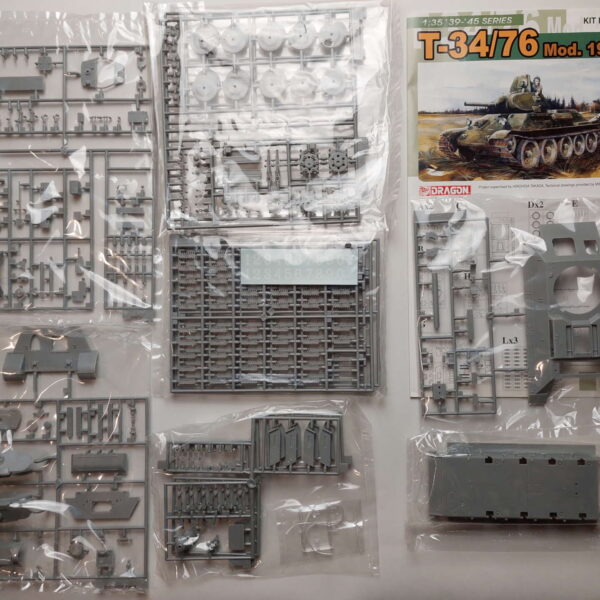 1/35 T-34/76 Mod. 1940 Сборная модель Dragon 6092
