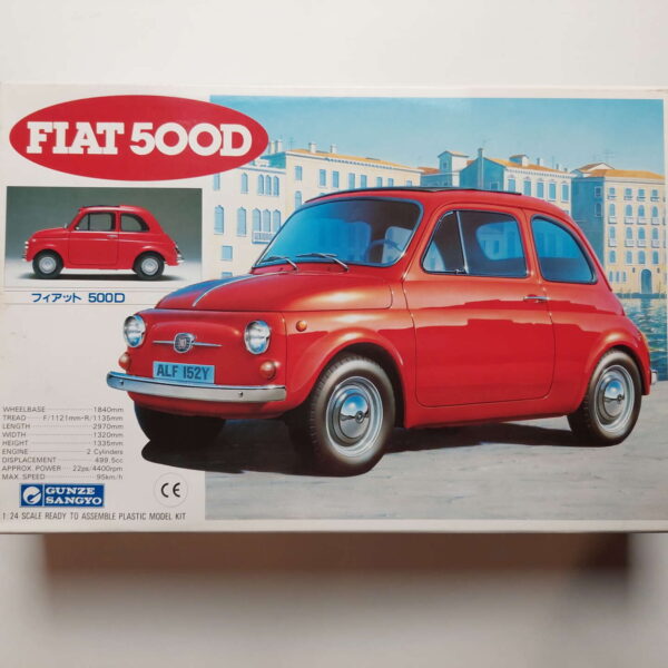 1/24 Fiat 500D Сборная модель Gunze Sangyo G-181