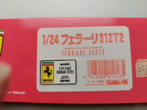 1/24 Ferrari 312 T2 1977 Сборная модель Wave FI-58