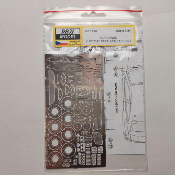 1/24 Photo-etched – special parts - Citroen Xsara WRC Фототравление REJI MODEL 1013
