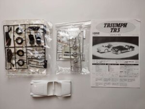 1/24 Triumph TR3 (Без фототравления) Сборная модель Gunze Sangyo G-186