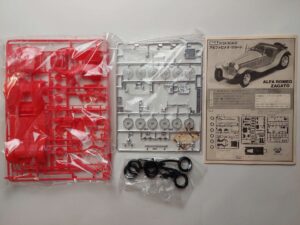 1/24 Alfa Romeo 6C 1750 Zagato Сборная модель IMAI Heller B-1506-2000