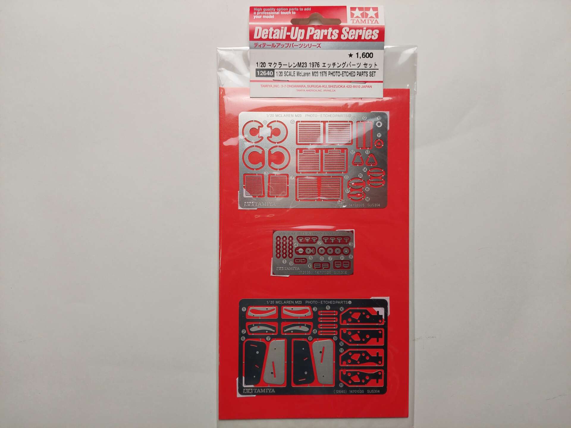 03a971c893cb0c8c81a43ae220ba9096.jpg 1/20 Ford McLaren M23 Detail-Up Parts Сборная модель Tamiya 12640