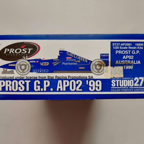 1/20 Peugeot AP02 1999 Australian GP Gauloises Prost Peugeot Сборная модель Studio27 ST27-AP2001