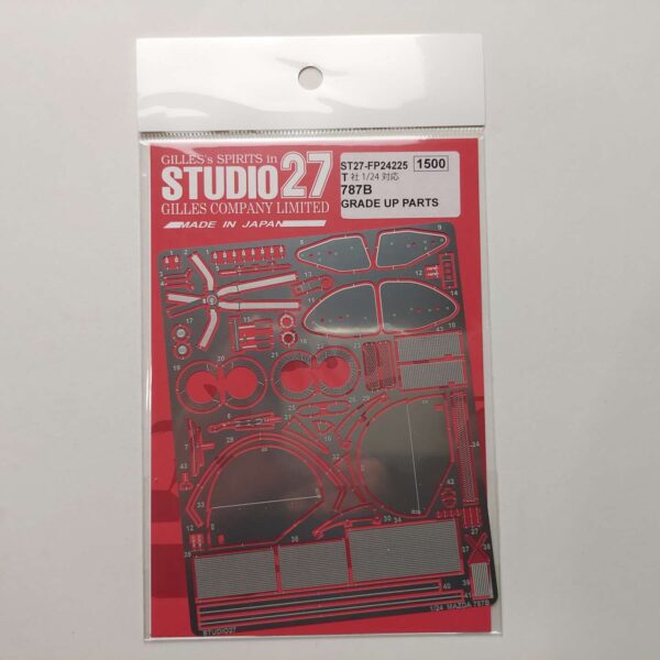 1/24 Mazda 787B Фототравление No.225 Studio27 ST27-FP24225
