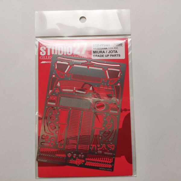 1/24 Lamborghini Miura Jota (Hasegawa) Фототравление Studio27 ST27-FP2481