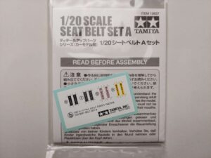 1/20 Seat Belt Set A Tamiya 12637