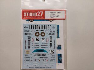 1/24 Porsche 962C 1987 JSPC #16 Leyton House Декали Studio27 ST27-DC1167