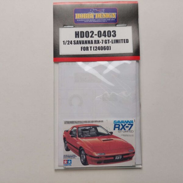 1/24 Mazda RX-7 Savanna GT-Limited (Tamiya 24060) Фототравление Hobby Design HD02-0403
