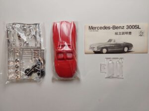 1/24 Mercedes-Benz 300SL 1959 Сборная модель Entex Industries 9113