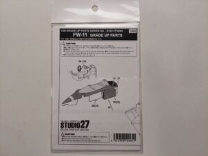 1/20 Williams FW11 (Tamiya 20019) Фототравление Studio27 ST27-FP2065
