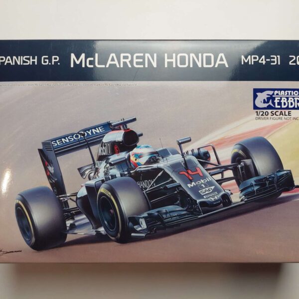1/20 Honda McLaren MP4/31 2016 Spanish GP Сборная модель Ebbro 20018