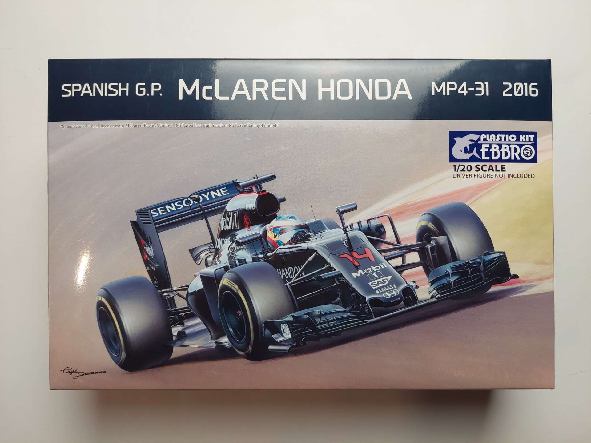 36cf635cd182f65e1c0ca86a200f24ca.jpg 1/20 Honda McLaren MP4/31 2016 Spanish GP Сборная модель Ebbro 20018