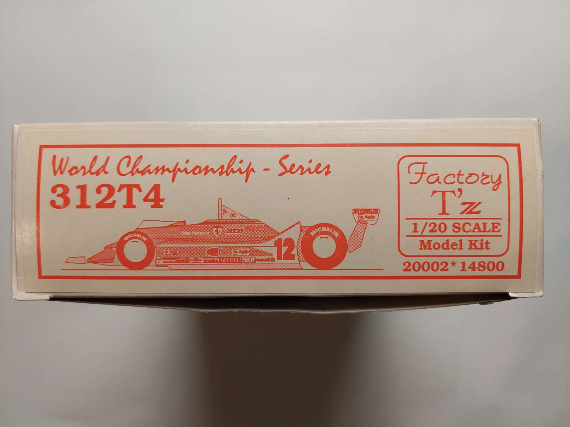 53269ab63a5f4dac7eecbcef2aa0feb0.jpg 1/20 Ferrari 312 T4 Сборная модель Factory T'z 20002